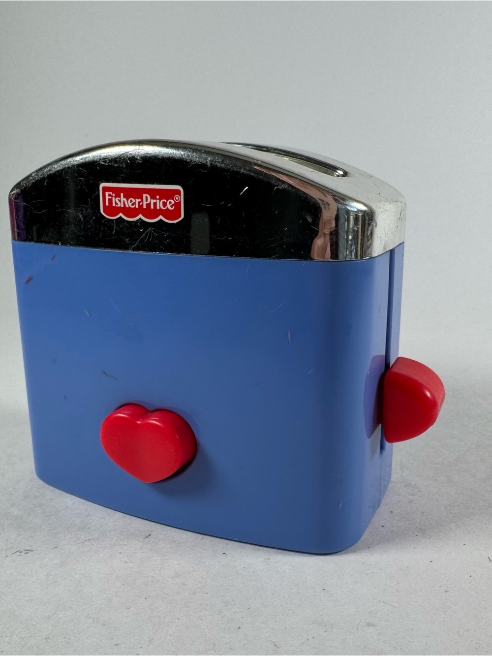 Fisher Price Grow With Me Kitchen Toaster 3" Purplish Blue Silver Mattel 2004